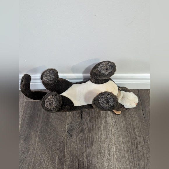 Ty Classics Collection “Mystery” the Standing Brown and White Cat (12 inch) - Picture 5 of 7